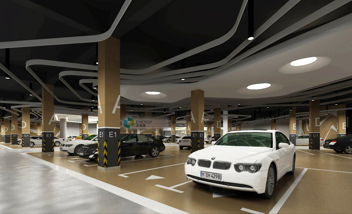 合肥王下份地下公共停車場——無電照明系統(tǒng)應用